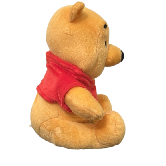 WINNIE THE POOH BEAR Plush Stuffed Animal Toy. Made by Fisher-Price in 2001. - Picture 4 of 8